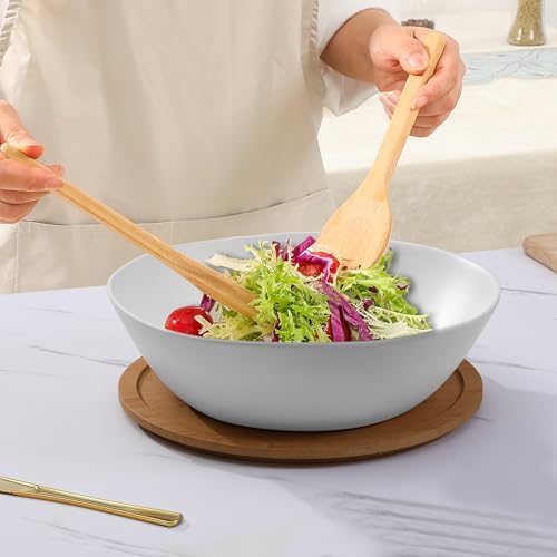 Melamine Serving Bowl, 2 Pack 12 inch Salad Bowls, Fruit bowl