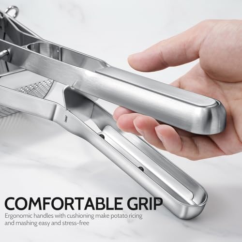 Sopito 22 oz Stainless Steel Potato Ricer, Heavy Duty Large Potato