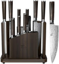 SYOKAMI 15-Piece Kitchen Knife Set with Magnetic Block