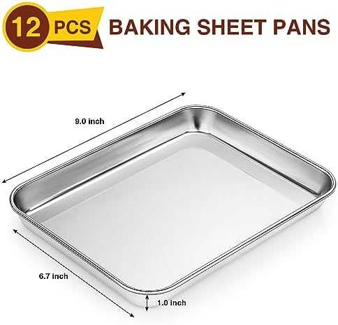 Wildone Sheet Pan Set Baking Sheet Cookie Sheet Baking Pan Toaster