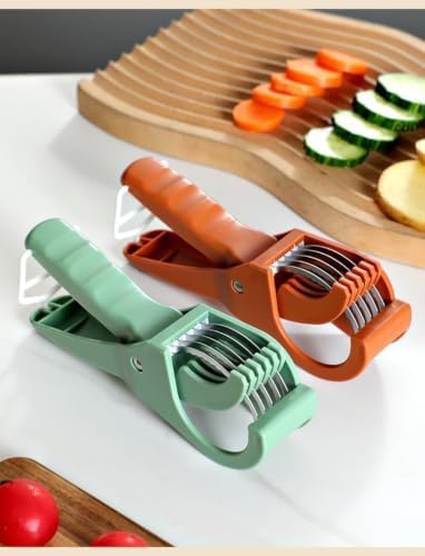 Stainless Steel Fruit Vegetable Slicer, Multifunctional Manual Apple