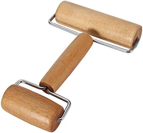 Rolling Pin Set, Wooden Beech Roller with Dual Size