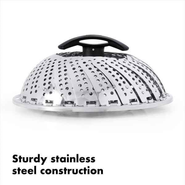 OXO Good Grips Steamer Basket - Stainless Steel, 8 Inch Diameter