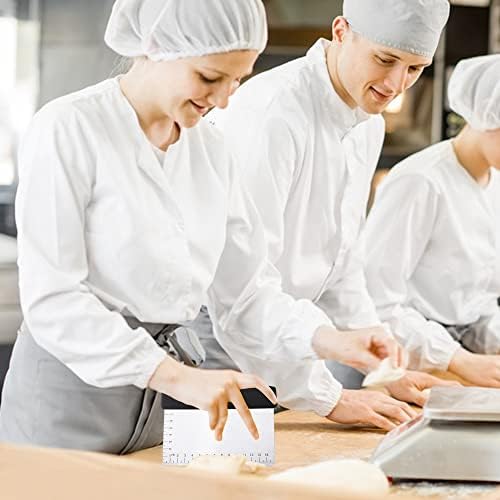ATB Dough Pastry Bench Cutter Scraper, Stainless Steel Pizza Cutter