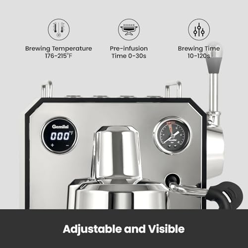 Gemilai Owl Espresso Machine, 15 Bar, G3006