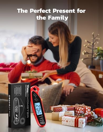 Instant Read Digital Meat Thermometer with Dual Probe