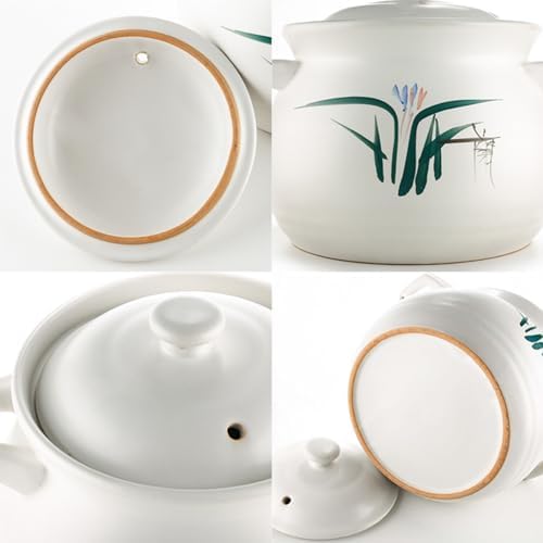Ceramic Cooking Pot Clay Pot Ceramic Casserole Pot with Lid