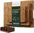 Large Cutting Board Set,Bamboo Wood Cutting Boards For Kitchen,3 Packs