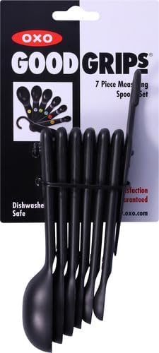 OXO Good Grips 7-Piece Plastic Measuring Spoons