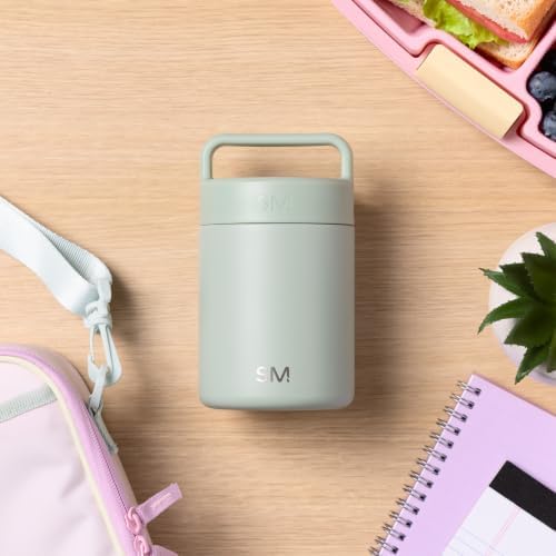 Simple Modern Insulated Food Jar with Handle | 12oz | White