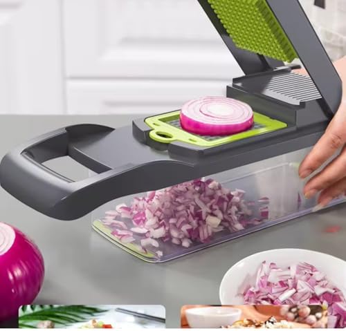 Frekia16 9-Blade Vegetable Chopper Dicer