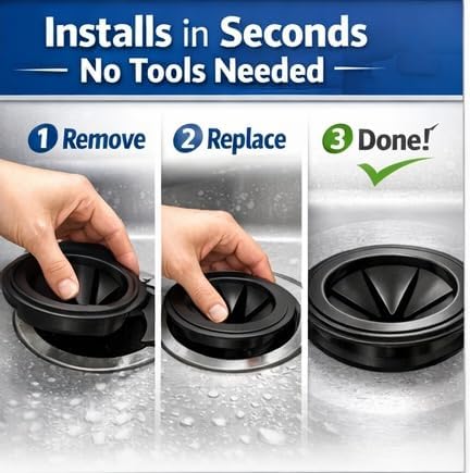 Replacement for Insinkerator Antimicrobial Quiet Collar Sink Baffle