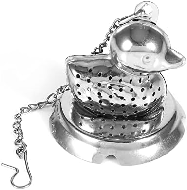 Stainless Steel Tea Infuser Filter Herbal Duck Shape for Home Kitchen