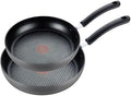 T-Fal Ultimate Hard Anodized Nonstick Fry Pan Set, 2-Pack, 10,12 in