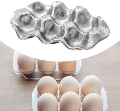 Egg Holder Ceramic Egg Tray Kitchen Storage Refrigerator Dispenser