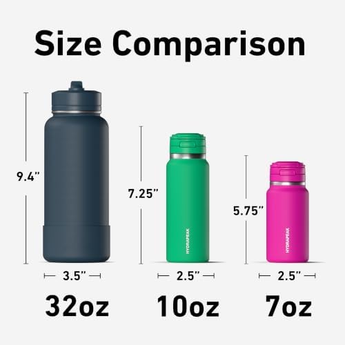 Hydrapeak 7oz Micro Tumbler, Insulated Stainless Steel Cup with Flip