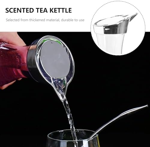 Acrylic Juice Water Pitcher with Lid, 1500ml Large Capacity Beverage
