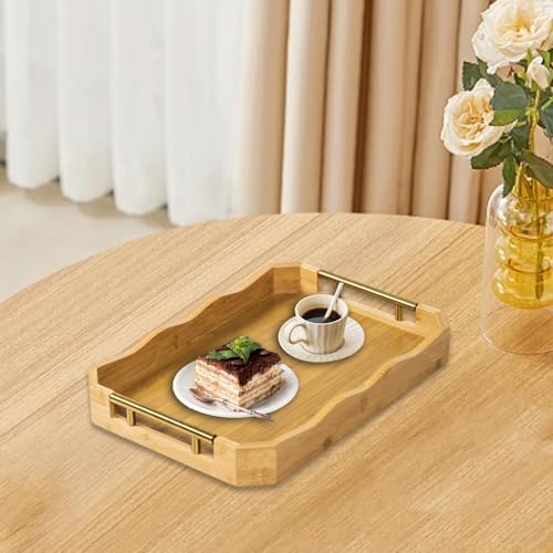 Serving Tray Rectangular Platter Food Storage Cupcake Multipurpose