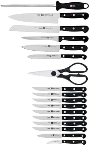 ZWILLING TWIN Gourmet 18-pc German Knife Block Set