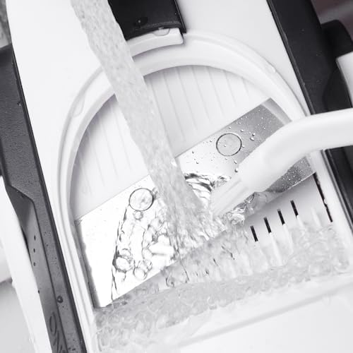 Safe Mandoline Slicer, 5-in-1 Food Chopper