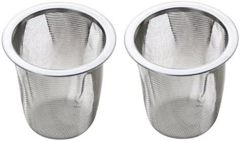 ZEROJAPAN P-RLI-2 18-8 Stainless Steel Regular Long Tea Strainer, Set