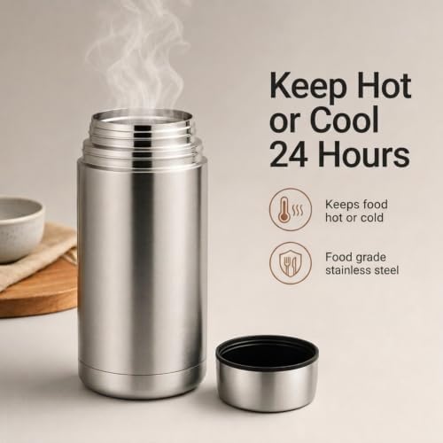 American Dream 1000ml (34oz) Double Wall Stainless Steel Vacuum