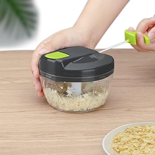 Multi-Function Manual Food Chopper & Processors with Handle and