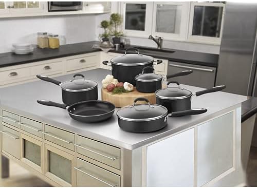 Cuisinart Advantage Nonstick Cookware Set, 11-Piece Pots and Pans Cooking Set - Image 3