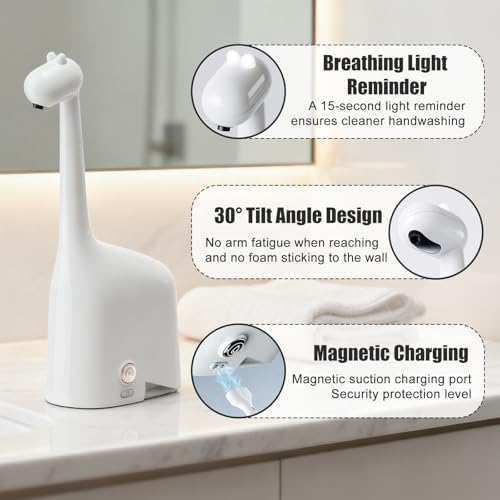 Automatic Foaming Soap Dispenser,10oz/300ml Touchless Smart