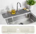 Silicone Faucet Mat for Kitchen Sink, Draining Mat Water Splash Guard