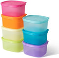 7-Piece Meal Prep Containers — 3.8-Cup Reusable Airtight Plastic Food