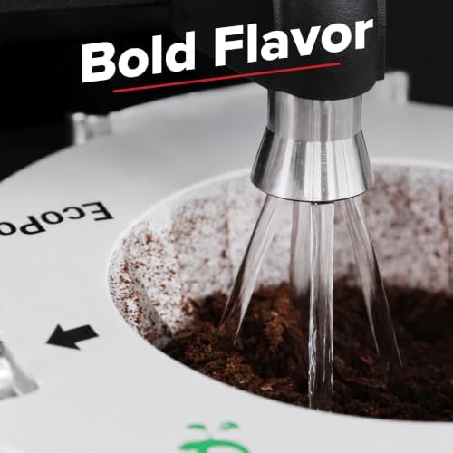 Swirl Single Serve Pour Over Coffee Maker, Black
