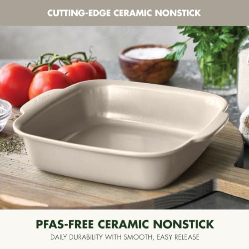 GreenPan Premiere Ovenware Healthy Ceramic Nonstick 8" Square Cake