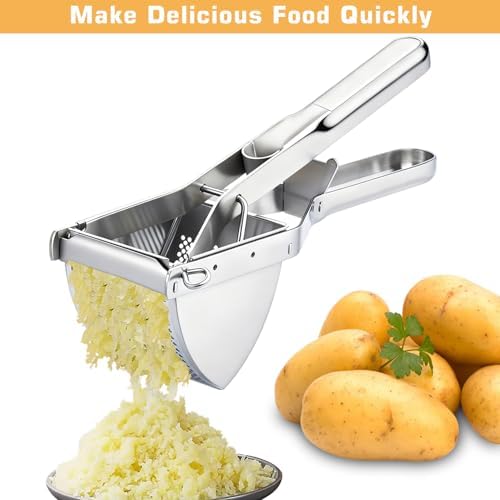 Potato Ricer, AIDOIT Large 22oz Potato Ricer Stainless Steel Potato