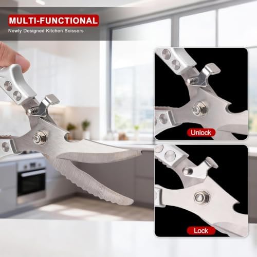 Kitchen Scissors for Food,Heavy Duty Poultry Shears
