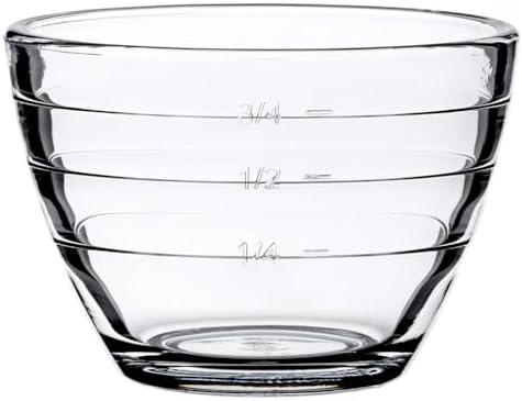 Anchor Hocking Glass 6 Piece 2 Cup 4-IN-1 PREP BOWLS