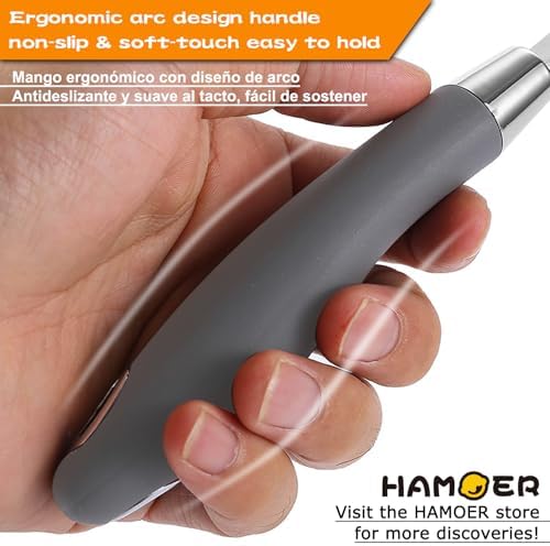 Lemon Lime Citrus Zester Channel knife 2-in-1 Tool Ergonomic Handle