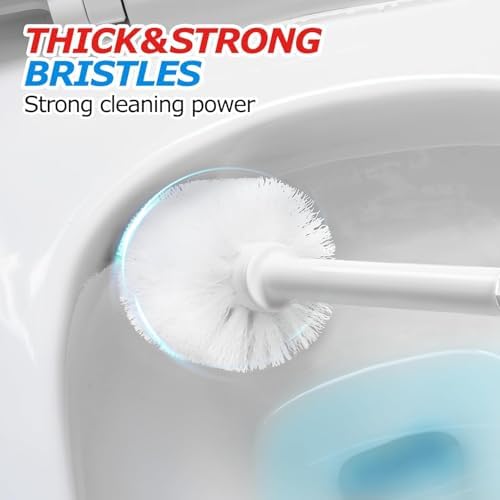 FORASTO 3IN1 Toilet Brush and Plunger Set with Holder