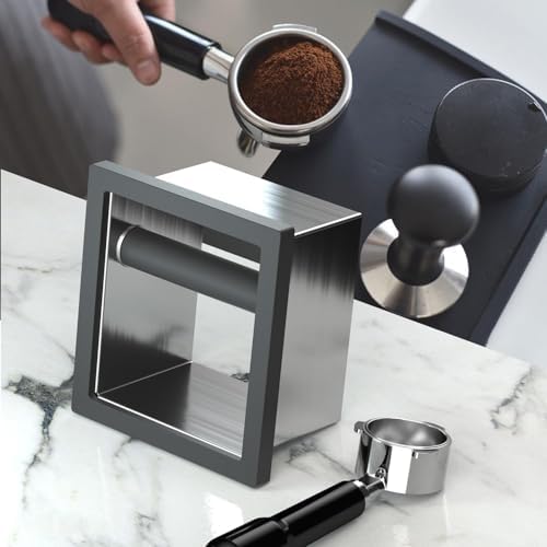 Bottomless Knock Box Espresso, Embedded Coffee Knock Box, Stainless
