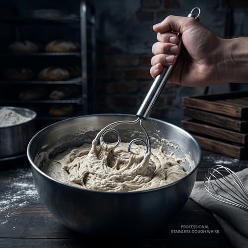 Danish Dough Whisk and Balloon Whisk Set, 2-Piece 12 Inch 316