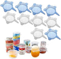 Silicone Can Lids (10 Pack, All 2.6'' Diameter), Reusable Silicone