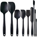 Silicone Spatula Set 9Pcs, Heat Resistant 572°F, Food-Grade Silicone