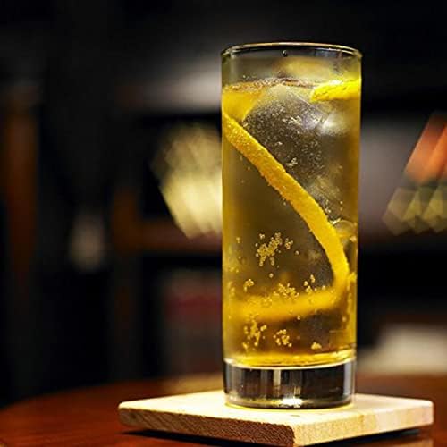 QAPPDA Highball 10 oz Drinking Glasses Set of 12, Clear Glass Cups