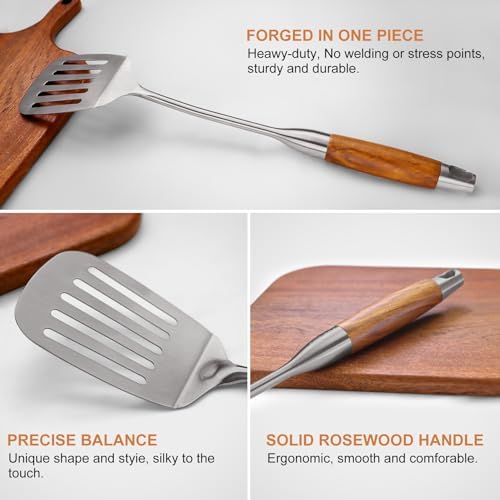 9-Piece Stainless Steel Cooking Utensils Set