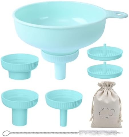 Erice Kitchen Funnel, Canning Funnels for Kitchen Use, Small Funnel