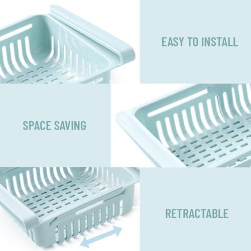 Refrigerator Drawers, Fridge Organizer Stackable Refrigerator