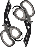 MEUUT All Purpose Scissors 2 Packs with Carabiner for Kitchen Outdoor