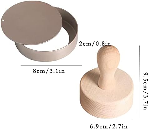 KALAIEN 4 Packs Mini Tart Pans with Removable Bottom