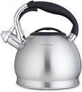 Easyworkz Stainless Steel Whistling Tea Kettle, 2.4 Quart