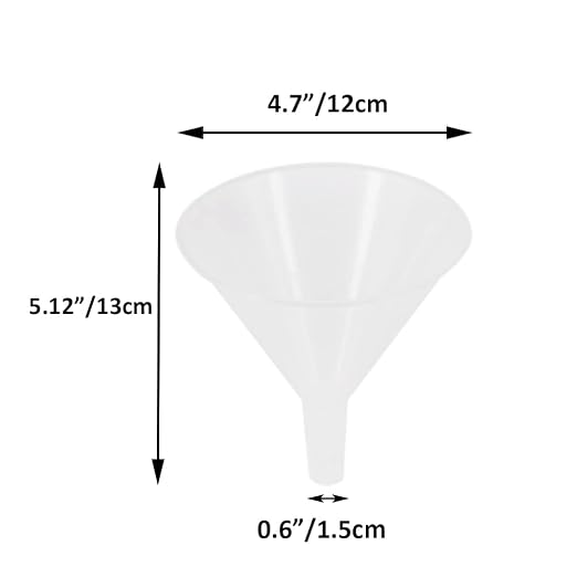 8 Pack Multi-Purpose Plastic Funnels - Image 2